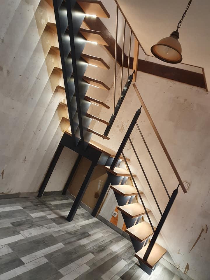 escalier bois