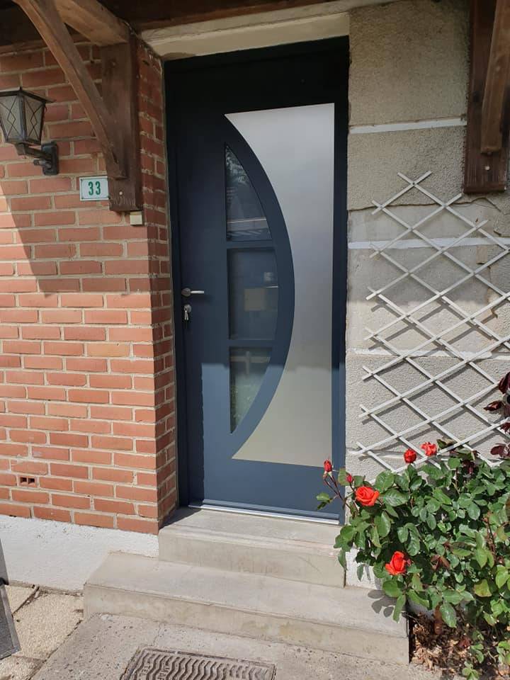installation porte